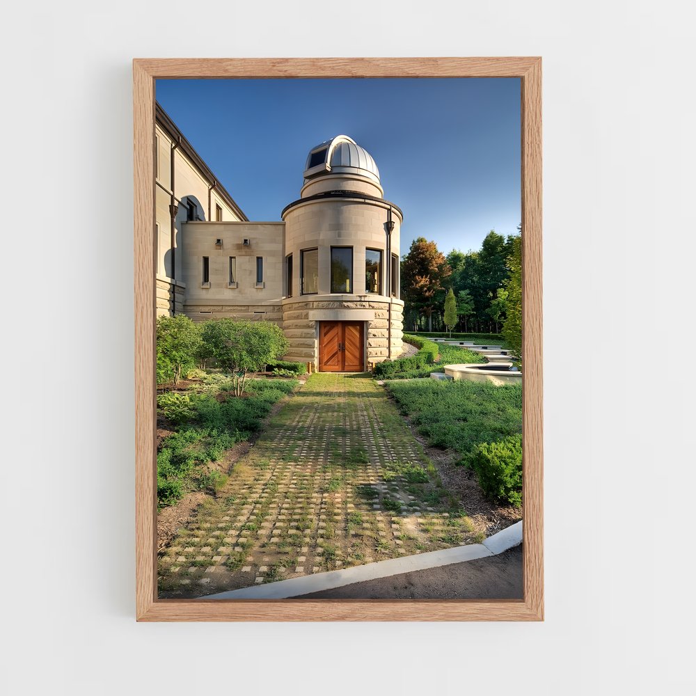 Poster L'Observatoire Céleste – affiche Astronomie (vue 4)